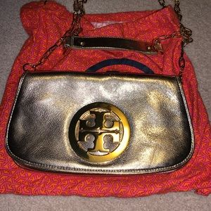 Tory Burch gold bag